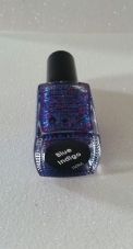 Glitter Express Nail Poish- Blue Indigo